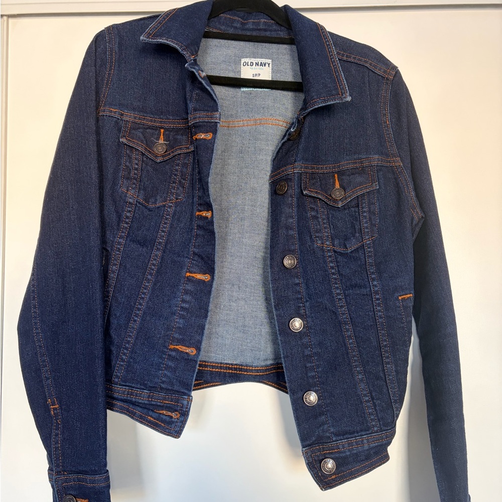 Old Navy Dark Indigo Jean Jacket